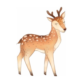 18" Deer Design