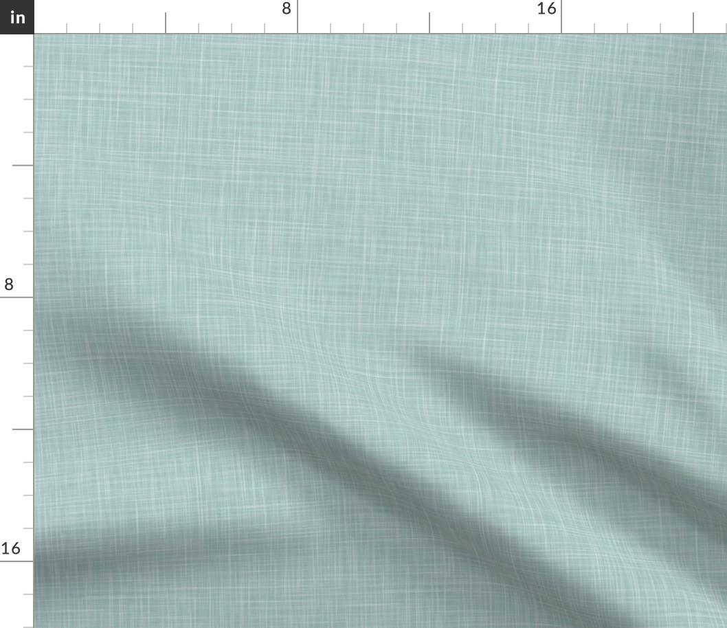 Solid Linen  - D Turquoise