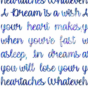 Dream is a wish