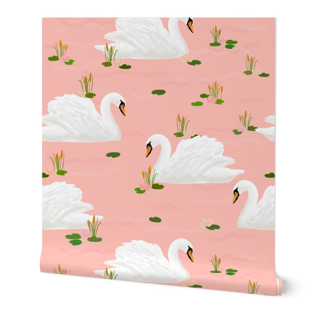 Swan (pink)