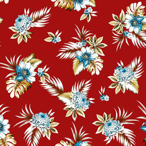 Alana Floral - Red