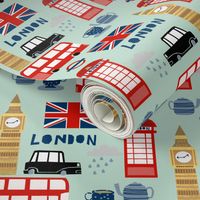 london england fabric world cities minty