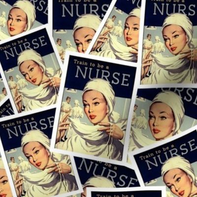 Train to Be a Nurse Poster