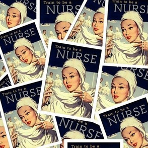 Train to Be a Nurse Poster