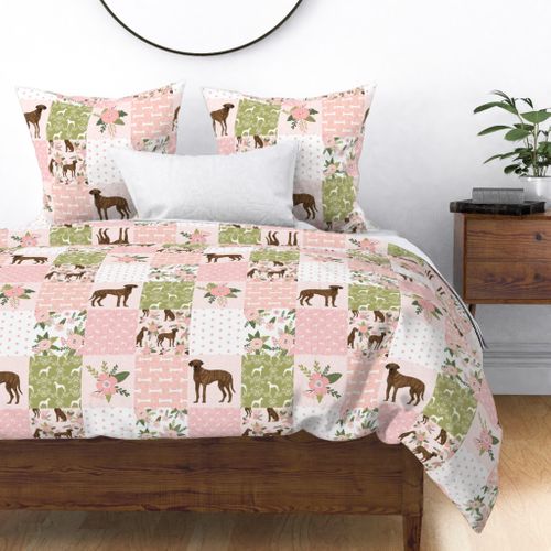 great dane brindle coat pet quilt d cheater wholecloth collection