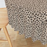 ★ BLACK and WHITE LEOPARD - LEOPARD PRINT in ECRU ★ Small Scale / Collection : Leopard spots – Punk Rock Animal Print