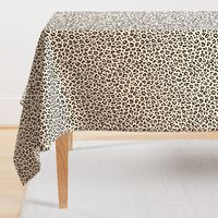 ★ BLACK and WHITE LEOPARD - LEOPARD PRINT in ECRU ★ Small Scale / Collection : Leopard spots – Punk Rock Animal Print