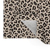 ★ BLACK and WHITE LEOPARD - LEOPARD PRINT in ECRU ★ Small Scale / Collection : Leopard spots – Punk Rock Animal Print