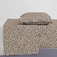 ★ BLACK and WHITE LEOPARD - LEOPARD PRINT in ECRU ★ Small Scale / Collection : Leopard spots – Punk Rock Animal Print