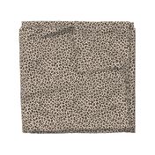 ★ BLACK and WHITE LEOPARD - LEOPARD PRINT in ECRU ★ Small Scale / Collection : Leopard spots – Punk Rock Animal Print