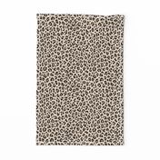 ★ BLACK and WHITE LEOPARD - LEOPARD PRINT in ECRU ★ Small Scale / Collection : Leopard spots – Punk Rock Animal Print