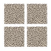 ★ BLACK and WHITE LEOPARD - LEOPARD PRINT in ECRU ★ Small Scale / Collection : Leopard spots – Punk Rock Animal Print