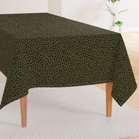 ★ CAMO LEOPARD - LEOPARD PRINT in OLIVE GREEN ★ Small Scale / Collection : Leopard spots – Punk Rock Animal Print