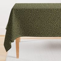 ★ CAMO LEOPARD - LEOPARD PRINT in OLIVE GREEN ★ Small Scale / Collection : Leopard spots – Punk Rock Animal Print