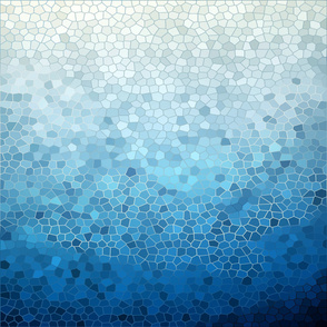 Blue Mosaic