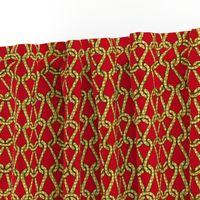 endless knots (red yellow)25 