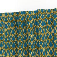 endless knots (light blue yellow)25 