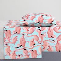 Flamingo (blue)