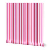 cheerful stripes in pink