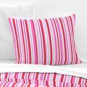 cheerful stripes in pink