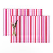 cheerful stripes in pink