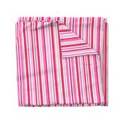 cheerful stripes in pink