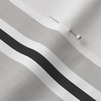 French gray striped linen farmhouse stripe