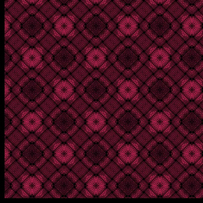 Raspberry plaid for Violet