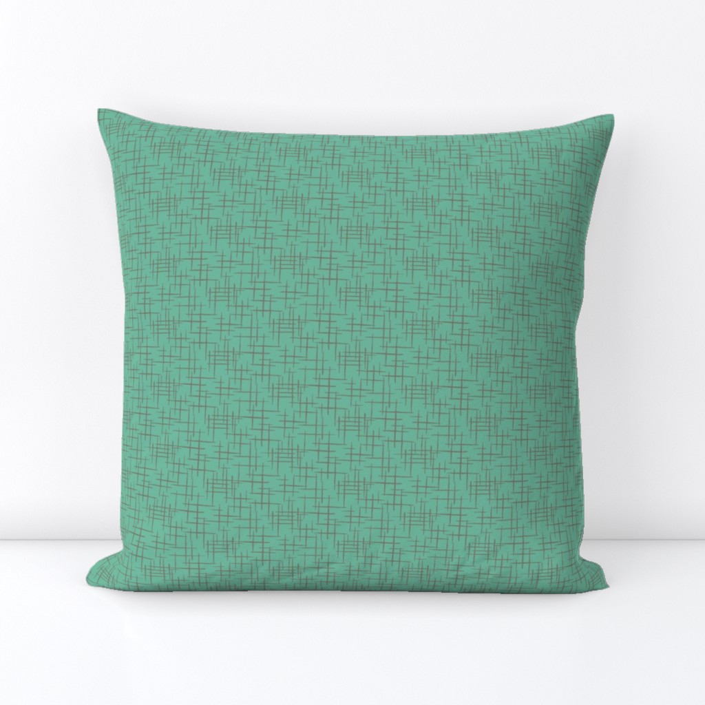 faux linen texture dark mint