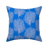 Fan Corals (azure blue)