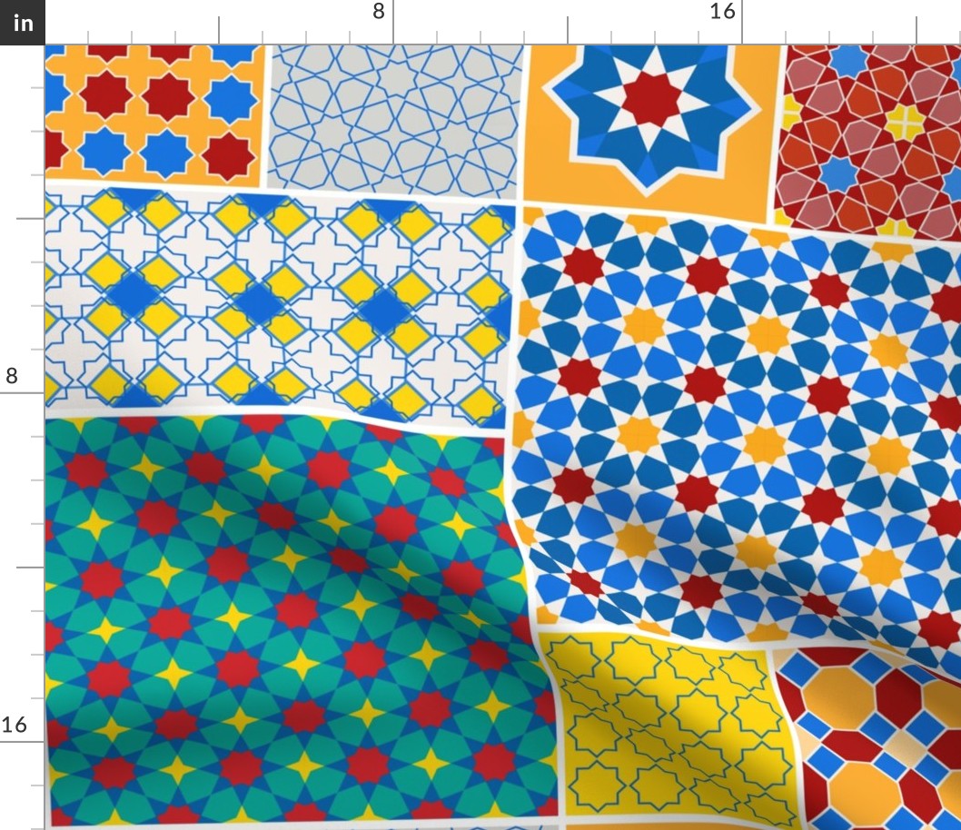 retro moroccan patterns