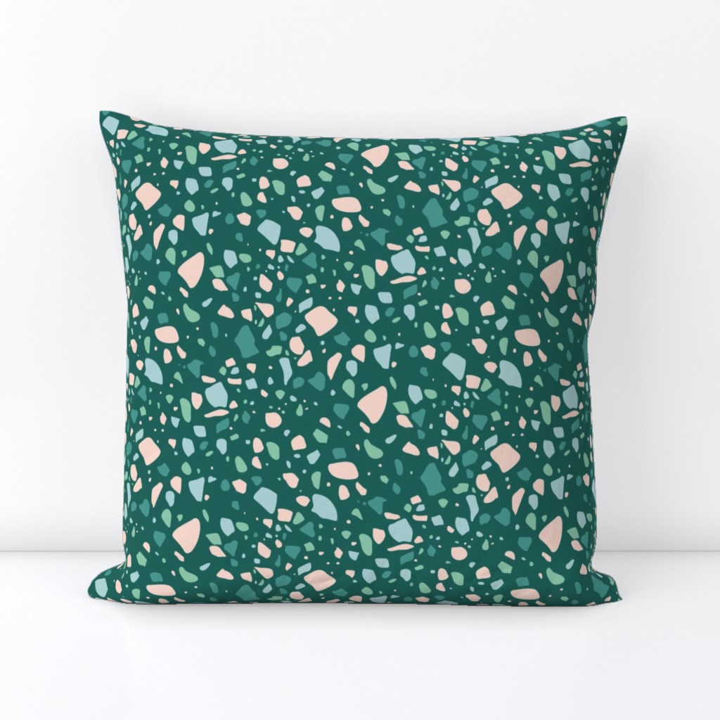 Terrazzo - Emerald Coral