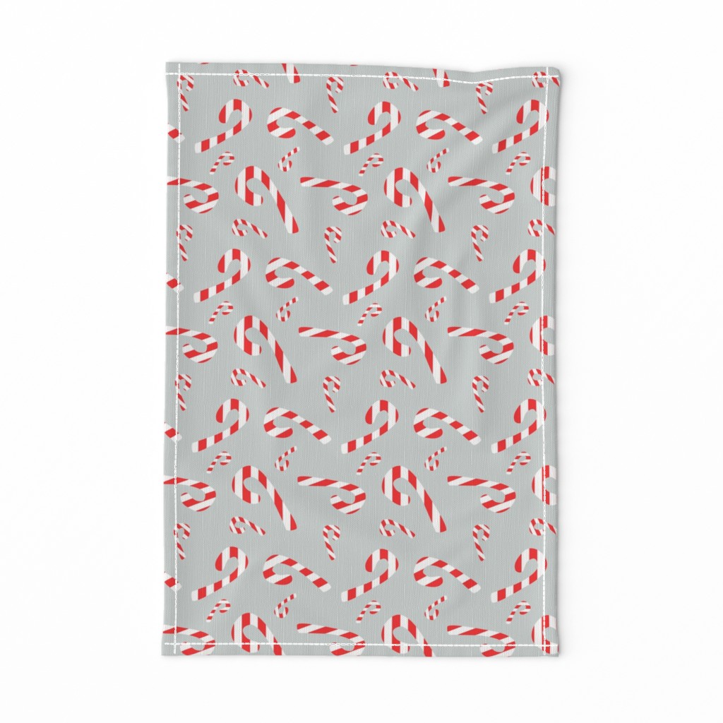 Candy cane dreams gray