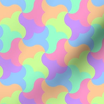 00753331 : tricircle 6 : pastel