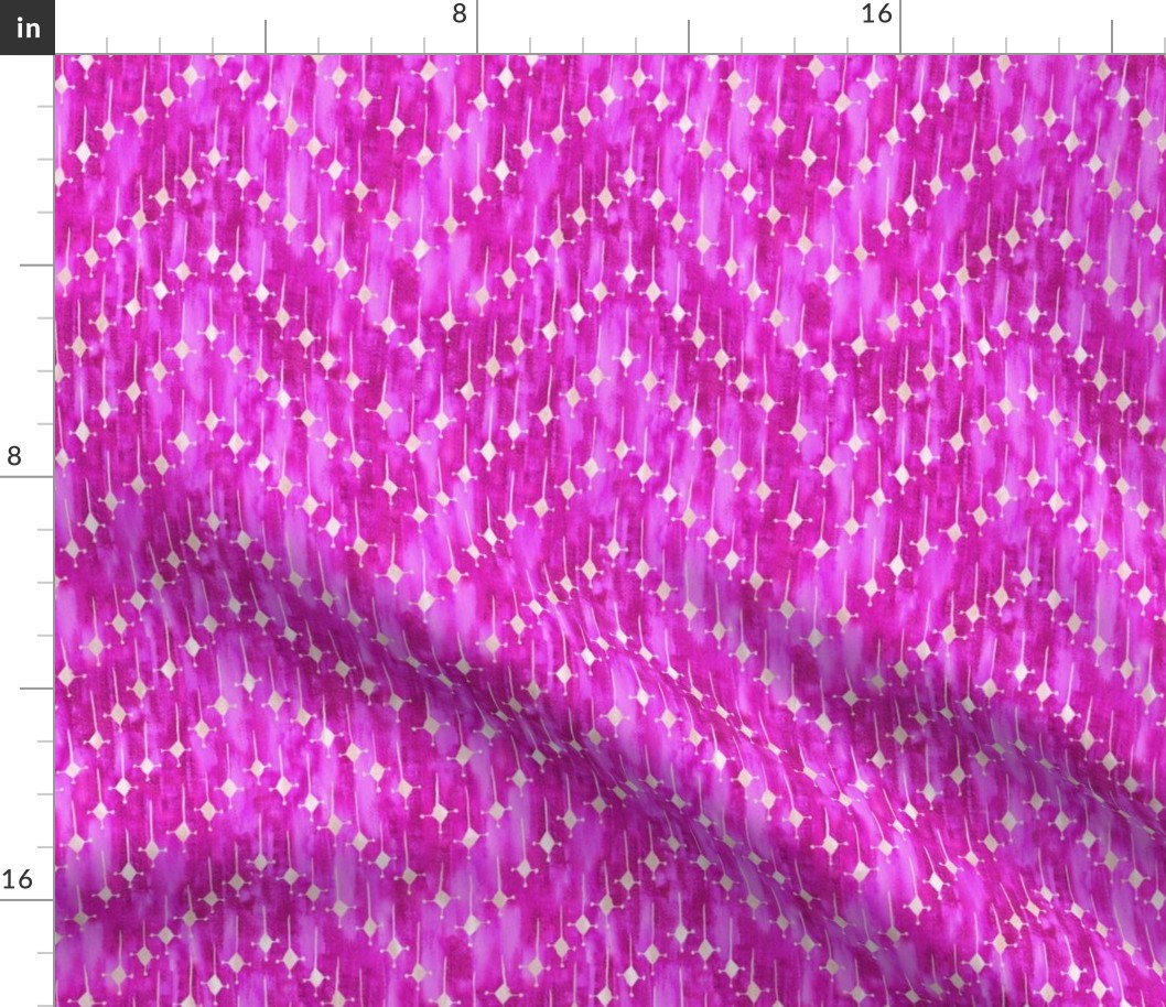 Justina chevron hot pink