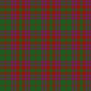 Stewart of Urrard clan tartan, 6",  pre-1930s