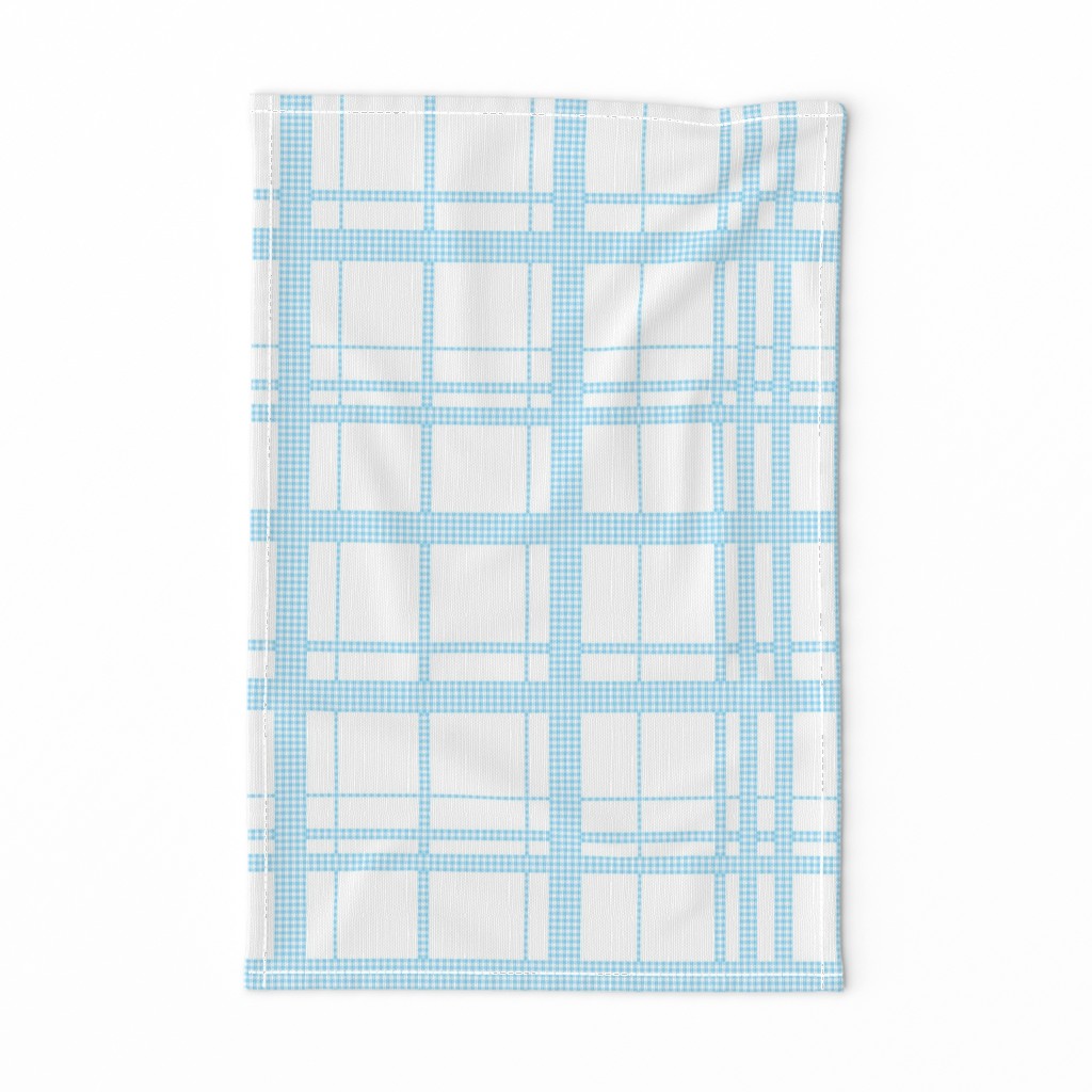 Mayberry Picnic Plaid aqua