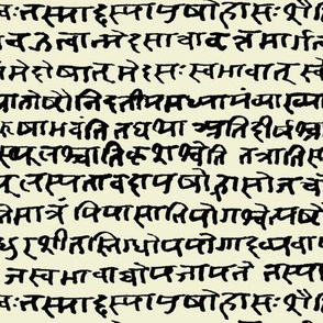 Sanskrit on Parchment // Small