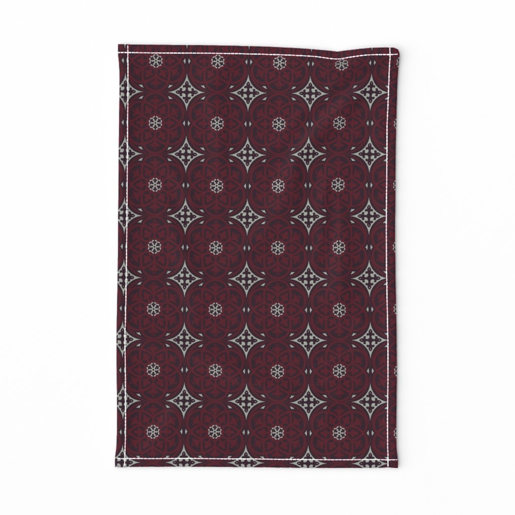 Moroccan Lattice Elegant Holiday Limited Color Palette 