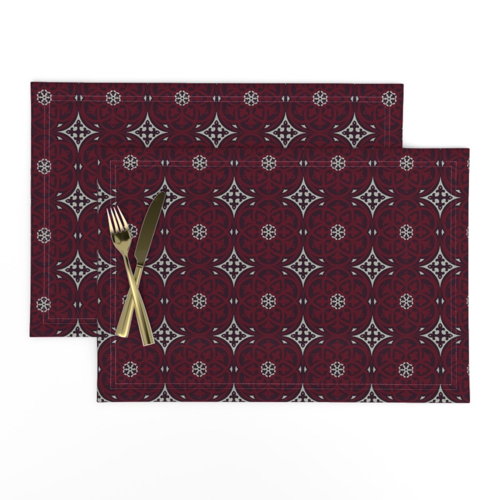 Moroccan Lattice Elegant Holiday Limited Color Palette 