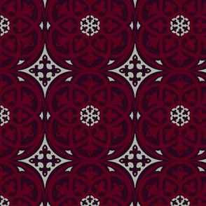 Moroccan Lattice Elegant Holiday Limited Color Palette 