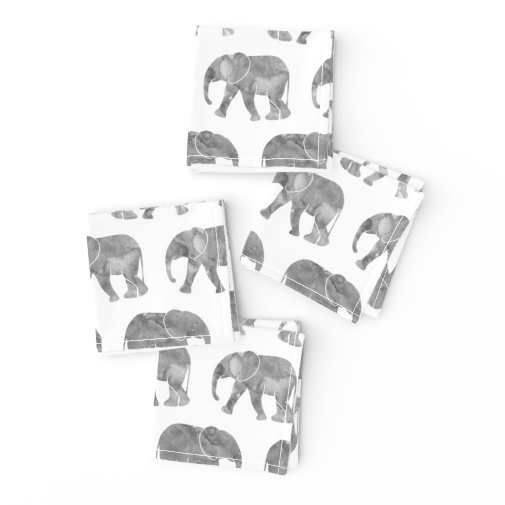 (large scale) baby elephants - grey