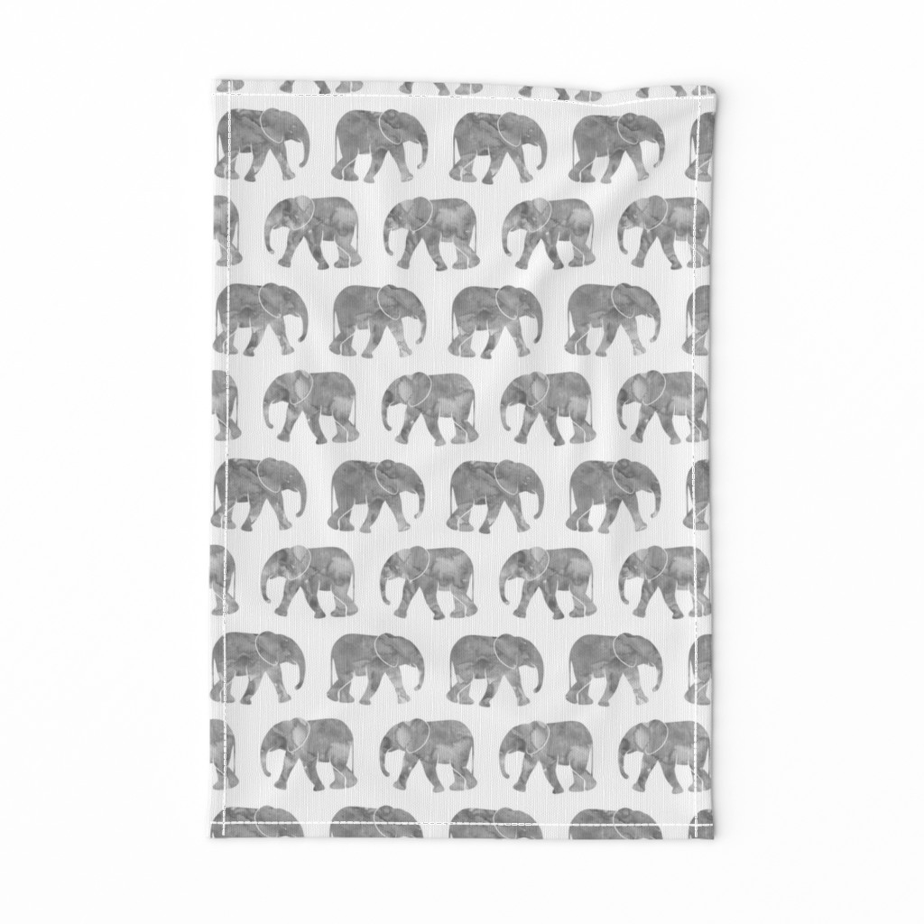 (large scale) baby elephants - grey