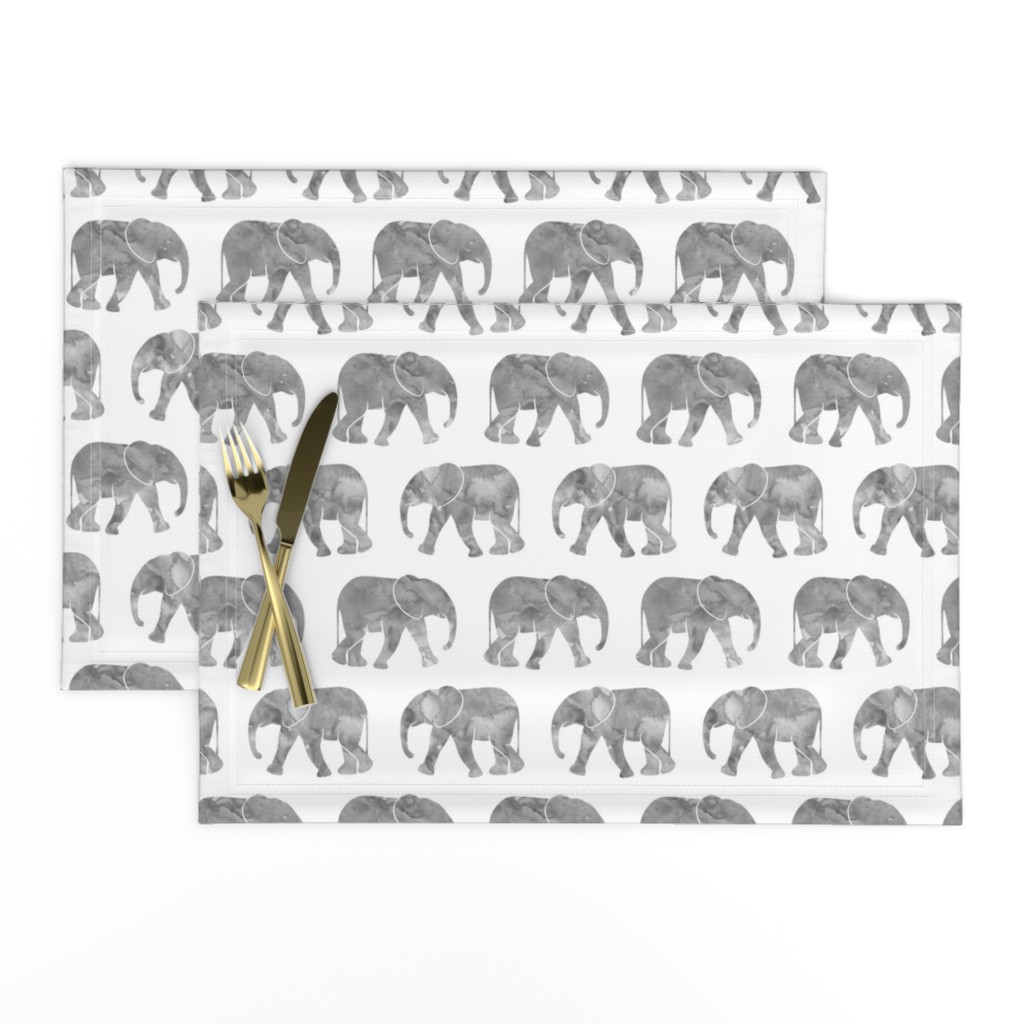(large scale) baby elephants - grey