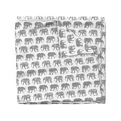 (large scale) baby elephants - grey