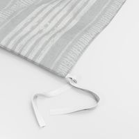 Gray and White linen Stripes blanket