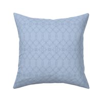 Filigree Lace: Chambray Blue Tracery