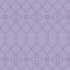 Filigree Lace: Violet Purple Tracery