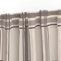 farmhouse plaid in taupe and cream