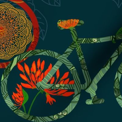 Bicycle Blooms & Birds